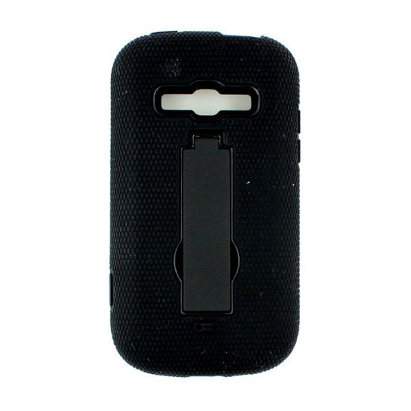 Wholesale Galaxy Prevail 2 M840 Armor Hybrid Case with Stand (Black-Black)